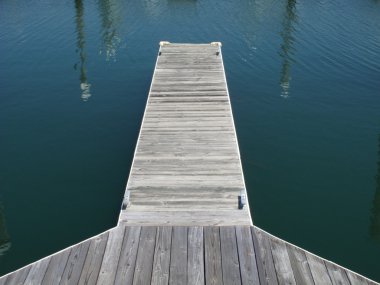 Dock and Water clipart