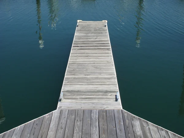 Dock ve su — Stok fotoğraf