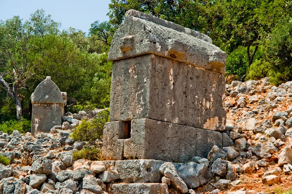 Lycian tomb — Stock Photo, Image