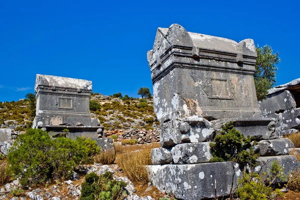 Lýkijské hrobka — Stock fotografie