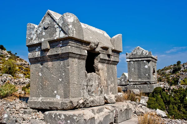 Lýkijské hrobka — Stock fotografie