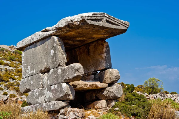 Lycian tomb — Stock Photo, Image