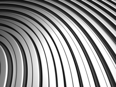 Curve shape silver aluminium stripe background clipart