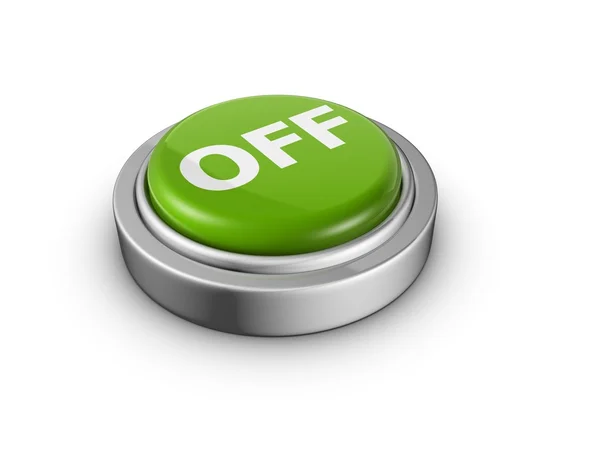 Stock image Turn off power push button environmental concept