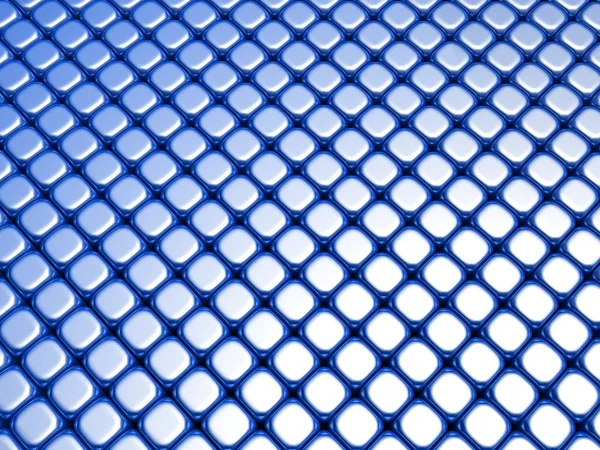 Cube bleu luxe motif de fond brillant — Photo