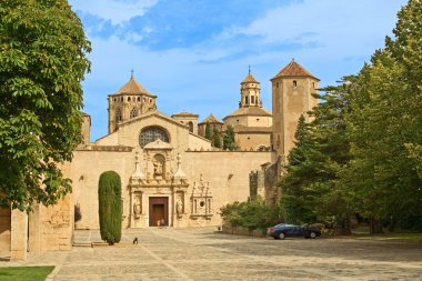 Monastery Poblet clipart