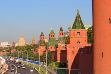 Towers of the Kremlin clipart