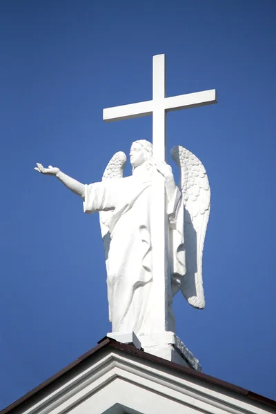 stock image Angel with a cross