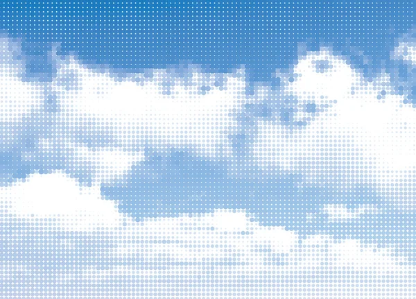 Niebo i chmury — Wektor stockowy