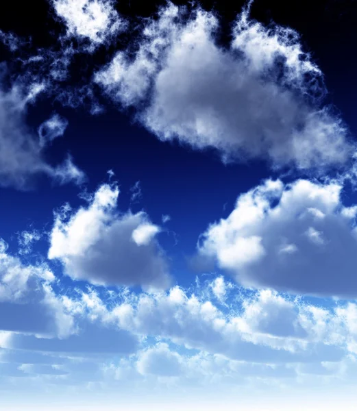 Nubi temporalesche — Foto Stock