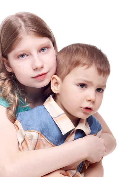 Sister and brother — Stock Photo, Image