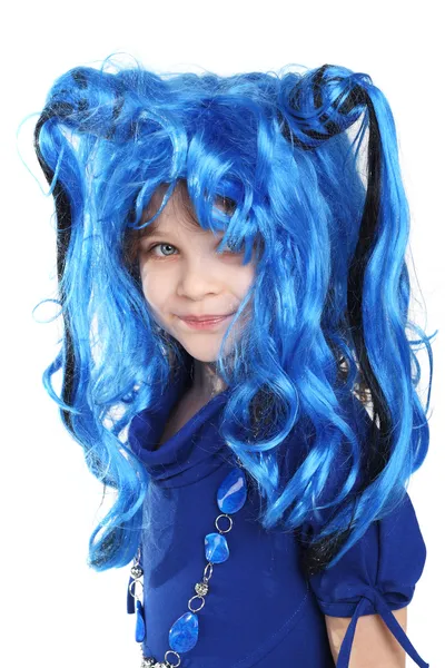 Το μπλε περούκα — Φωτογραφία Αρχείου
