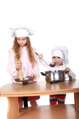 Little cooks clipart