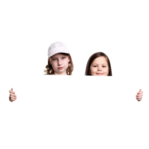 Twee meisjes — Stockfoto