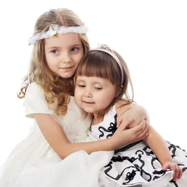 Twee kleine zusters — Stockfoto