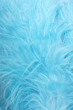 Blue fur clipart