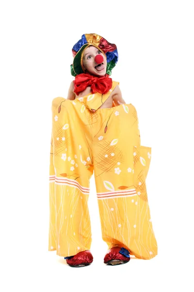 Roztomilý klaun — Stock fotografie