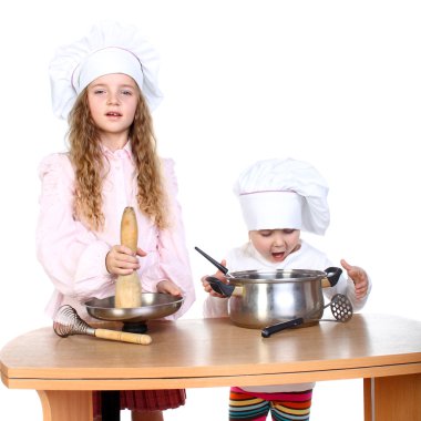 Little cooks clipart