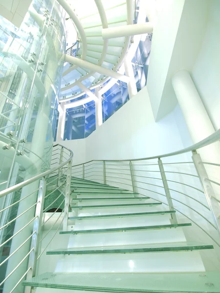 Transparent staircase — Stock Photo, Image