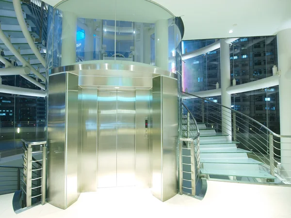 Átlátszó lift — Stock Fotó