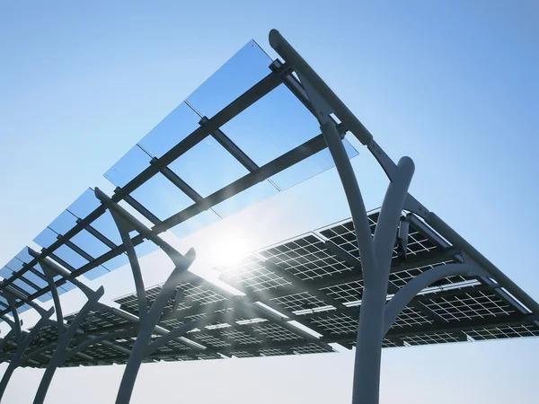Солнечная батарея Стоковое Фото