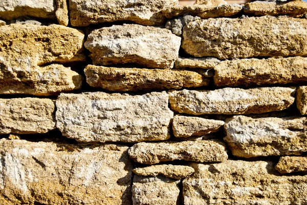 stock image A fragment of stone wall