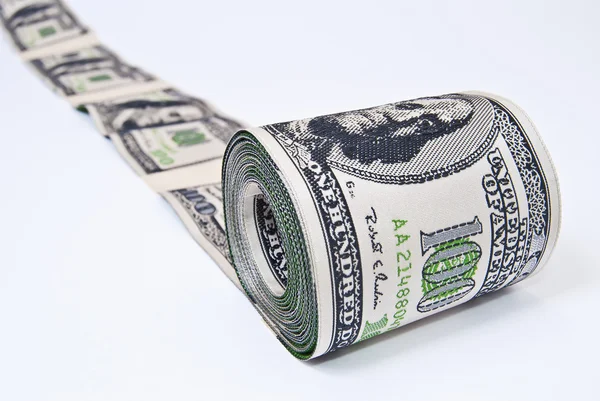 Dólares por rolo . — Fotografia de Stock