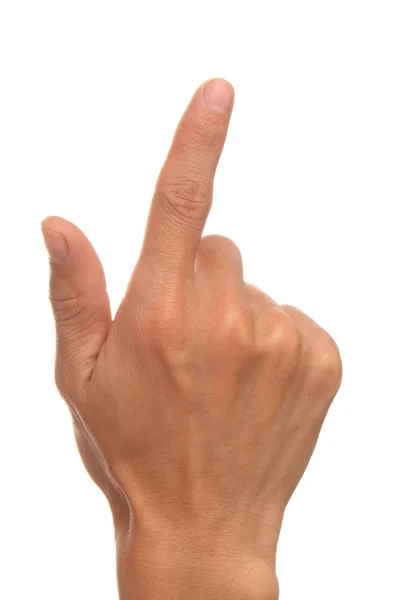 Finger två — Stockfoto
