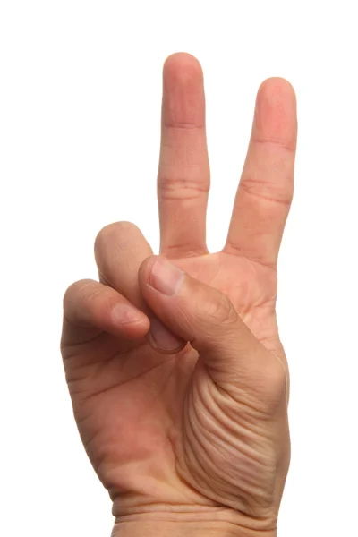 Dois dedos — Fotografia de Stock
