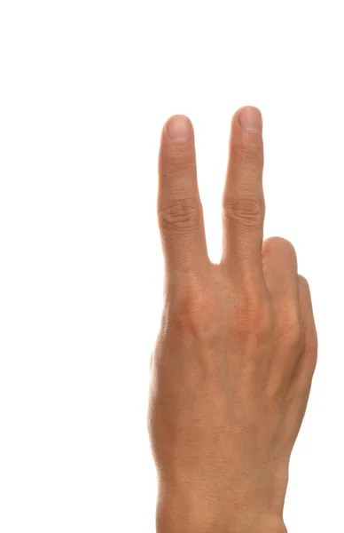 Палец 2 — стоковое фото