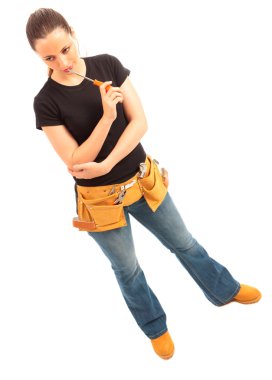 Handy Woman clipart