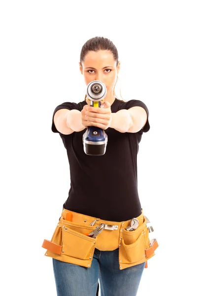 Dressed To Drill — Stock Photo, Image