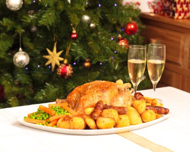 Christmas Dinner clipart