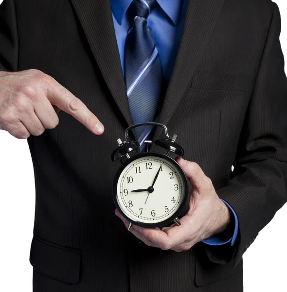 Boss upset because you are late — Stock Photo, Image