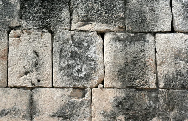 Pared de piedra maya —  Fotos de Stock