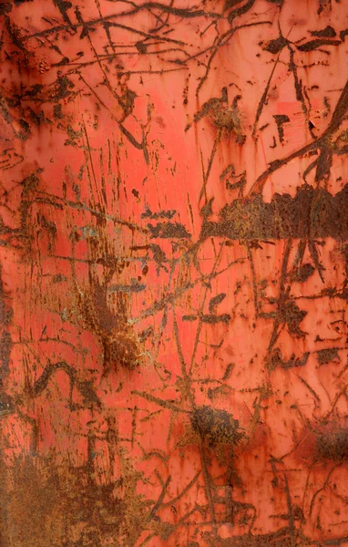 Grungy Red Metal oxidado — Foto de Stock