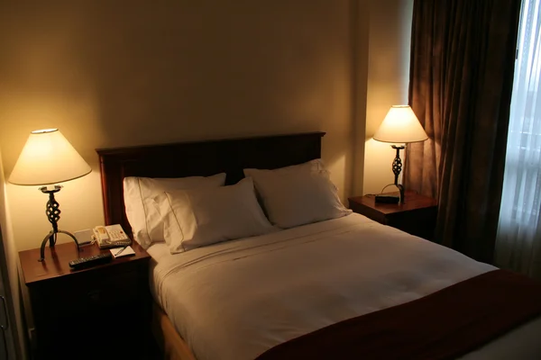 Pokój w hotelu rozrzedzony — Zdjęcie stockowe