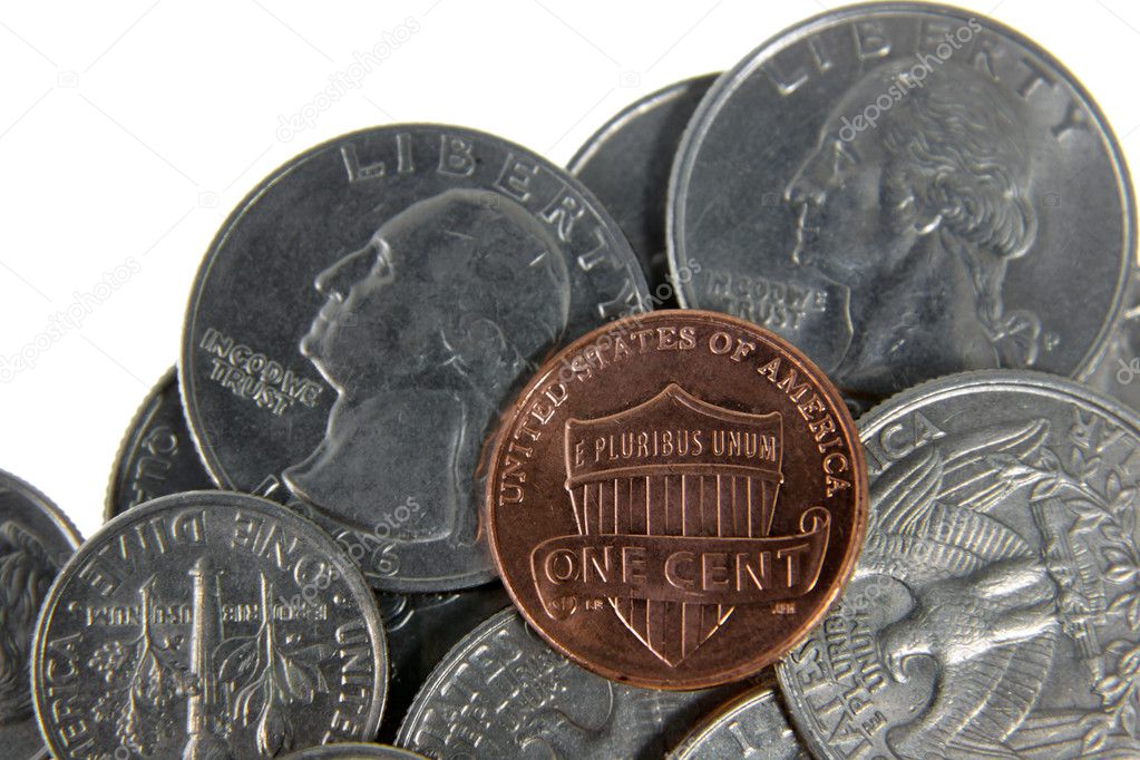 Penny on US Coins