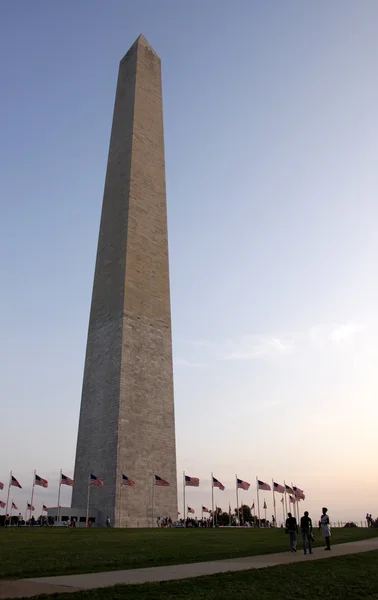 Washington Monument Base — Zdjęcie stockowe