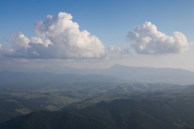 güzel dağ sahne