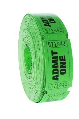 Roll of Movie Tickets clipart