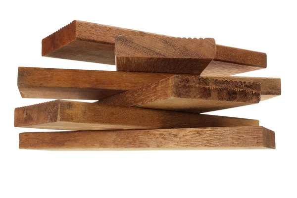 Hromada dřevěných prken — Stock fotografie