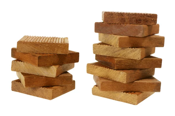 Pezzi di legno — Foto Stock