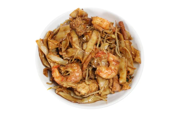 Plate of Fried Noodles — Stock Photo, Image