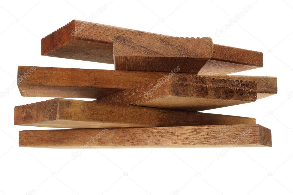 Stack of Wooden Planks