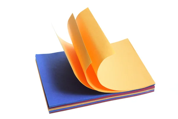Colore Note Pad — Foto Stock
