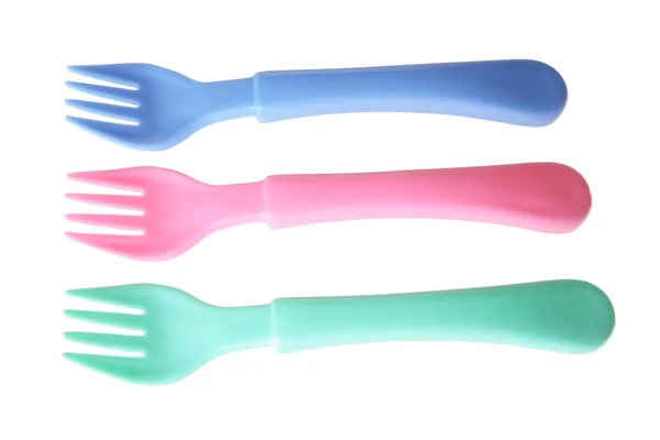 Plastic Forks — Stock Photo, Image