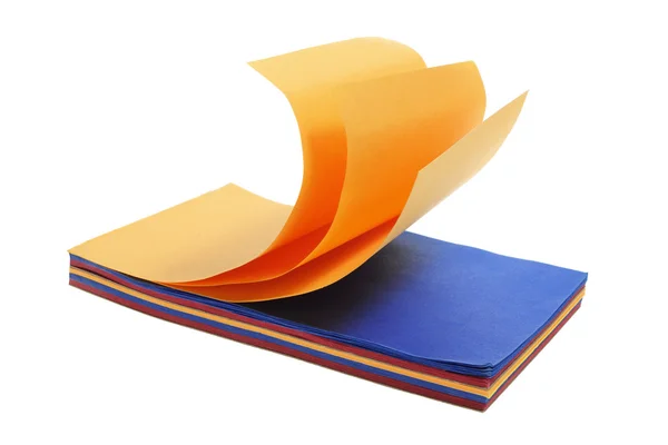 Renkli kağıt yastık — Stok fotoğraf