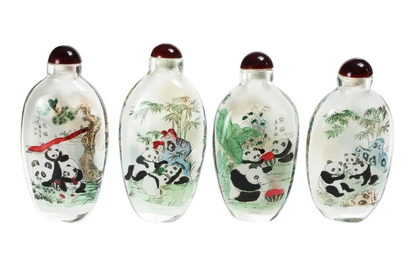 Κινέζικα μπουκάλια ταμπάκο — Φωτογραφία Αρχείου