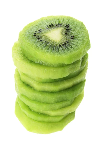 Pilha de fatias de frutas Kiwi — Fotografia de Stock